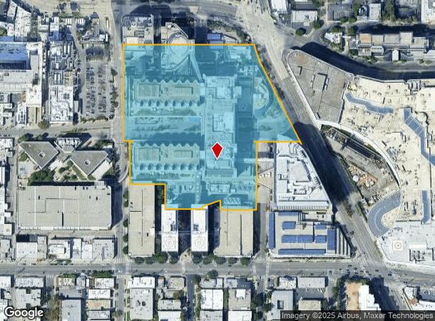  8720 Alden Dr, Los Angeles, CA Parcel Map