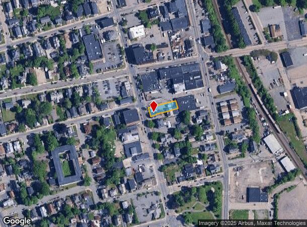  1144 Main St, Brockton, MA Parcel Map