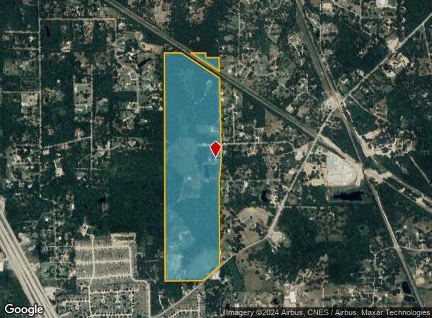  230 Bella Way, Pinehurst, TX Parcel Map