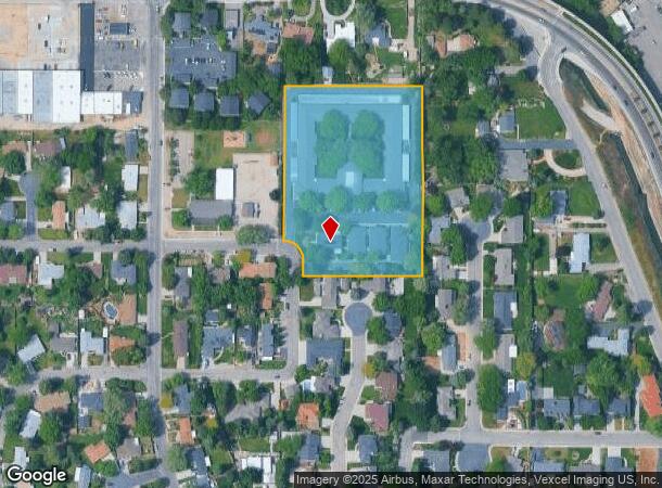  3003 N Overlook Rd, Boise, ID Parcel Map