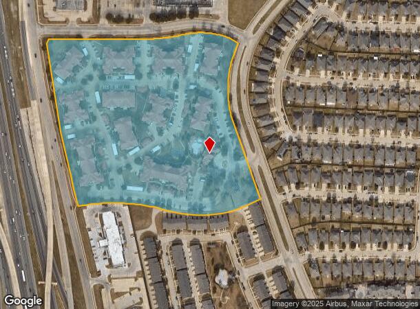 7001 Sandshell Blvd, Fort Worth, TX Parcel Map
