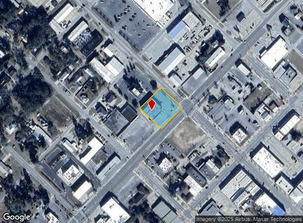  102 S 1St St, Jesup, GA Parcel Map