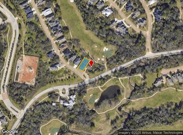  2805 Persimmon Ridge Ct, Bryan, TX Parcel Map