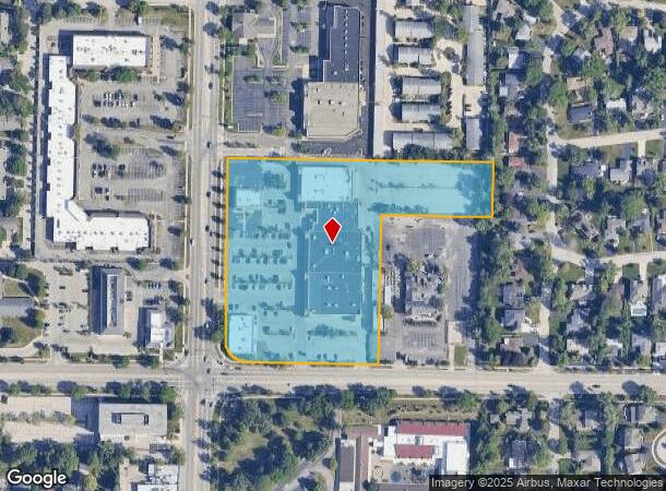  1403 Waukegan Rd, Glenview, IL Parcel Map