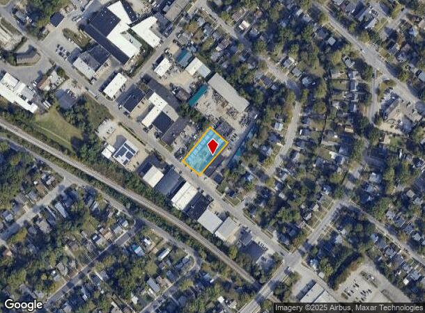  1535 Delaware Ave, Lexington, KY Parcel Map