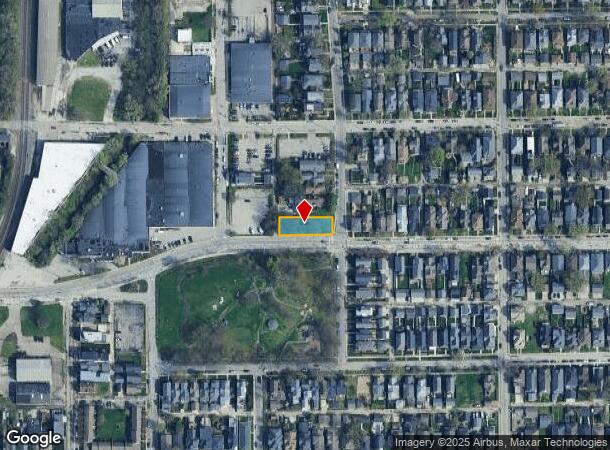 1150 E New York St, Indianapolis, IN Parcel Map