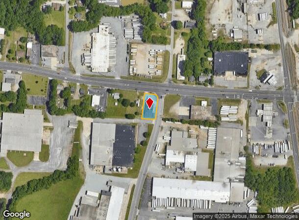  901 W Fairfield Rd, High Point, NC Parcel Map