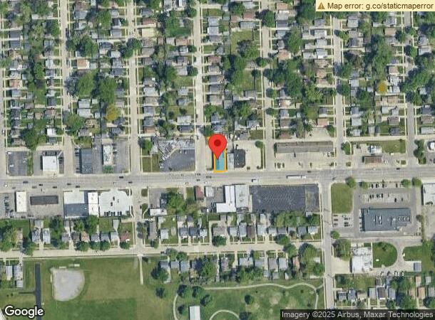  1003 E 9 Mile Rd, Hazel Park, MI Parcel Map