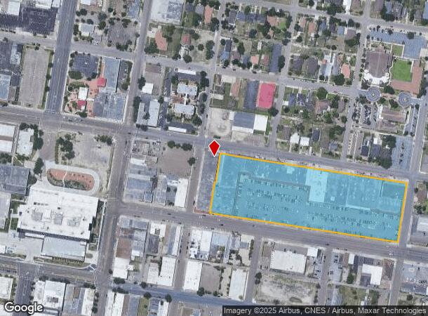 305 E University Dr, Edinburg, TX Parcel Map