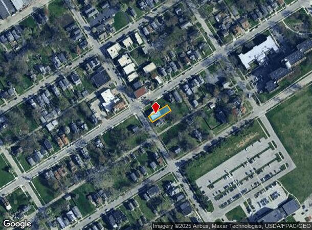  624 Bush St, Toledo, OH Parcel Map