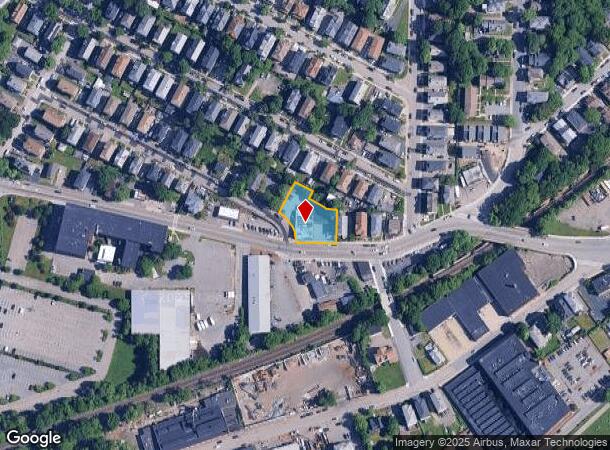  127 Cambridge St, Worcester, MA Parcel Map