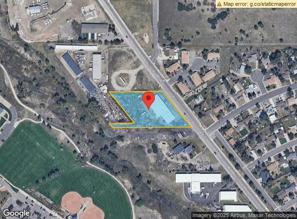  523 S Gilbert St, Castle Rock, CO Parcel Map