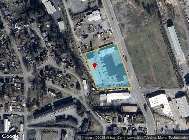  250 Bob Morrison Blvd, Bristol, VA Parcel Map