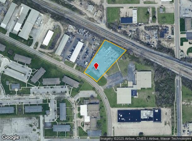  1500 E Wallace St, Fort Wayne, IN Parcel Map