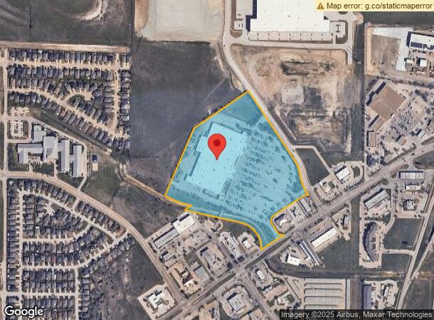  9500 Western Trade Dr, Fort Worth, TX Parcel Map