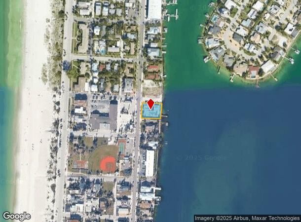 1605 Pass A Grille Way, St Pete Beach, FL Parcel Map