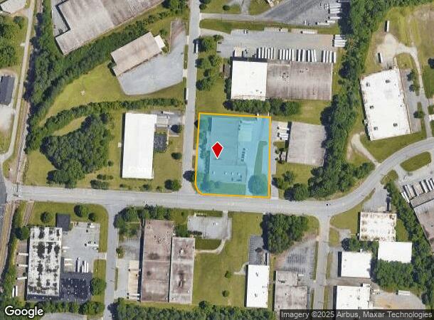  2041 Brevard Rd, High Point, NC Parcel Map