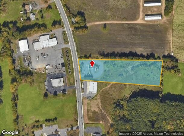  664 College Hwy, Southwick, MA Parcel Map