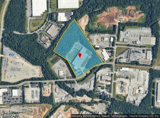11125 Metromont Pky, Charlotte, NC Parcel Map