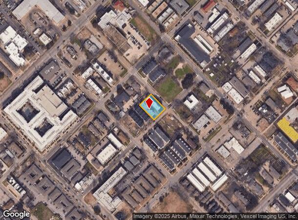  4713 Virginia Ave, Dallas, TX Parcel Map