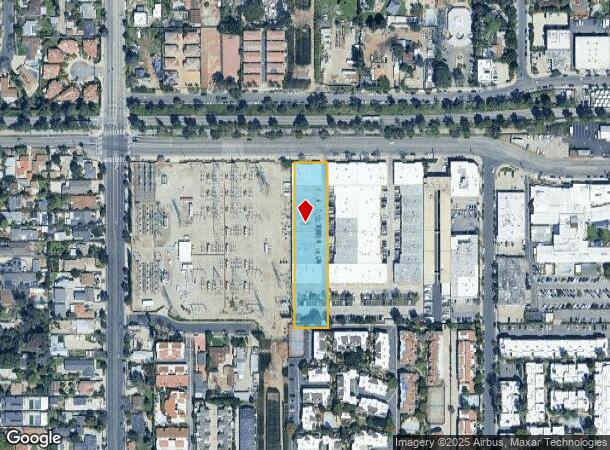  18750 Oxnard St, Tarzana, CA Parcel Map