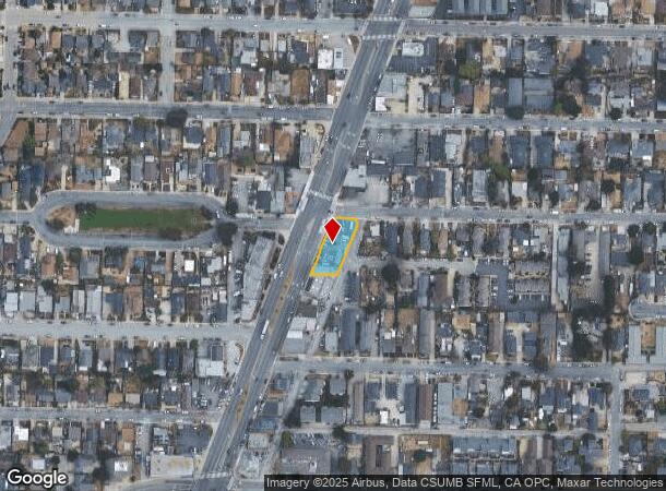 1286 Fremont Blvd, Seaside, CA Parcel Map