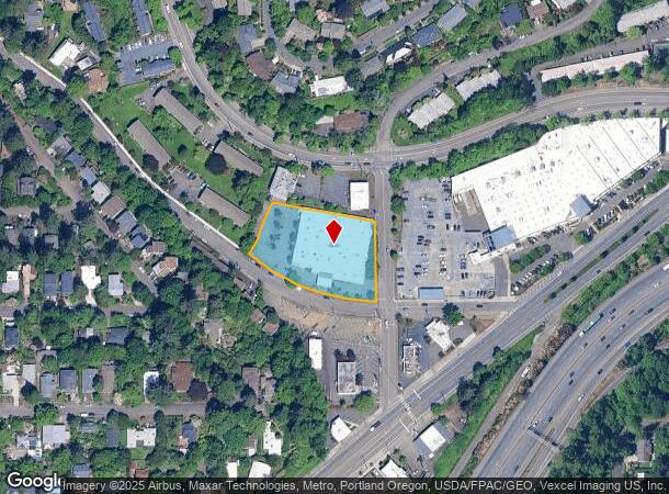 1325 Sw Custer Dr, Portland, OR Parcel Map