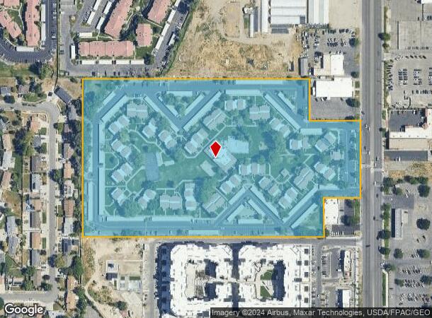  4000 S Redwood Rd, Salt Lake City, UT Parcel Map