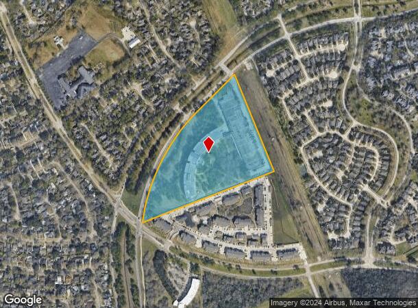  3700 Bay Area Blvd, Houston, TX Parcel Map