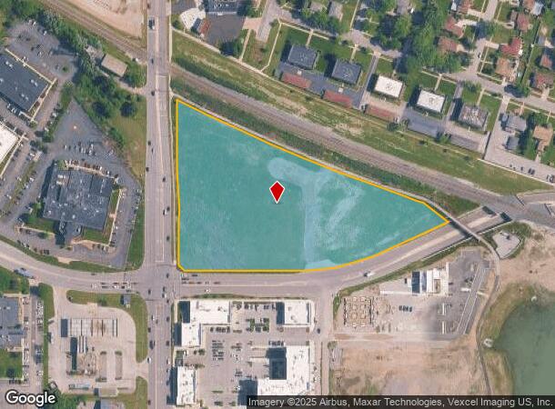 9505 Calumet Ave, Munster, IN Parcel Map