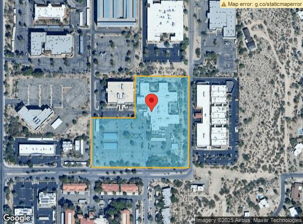  1920 W Rudasill Rd, Tucson, AZ Parcel Map