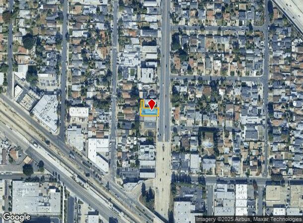  7545 N Hollywood Way, Burbank, CA Parcel Map