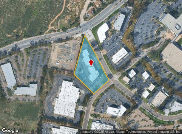 17150 Via Del Campo, San Diego, CA Parcel Map