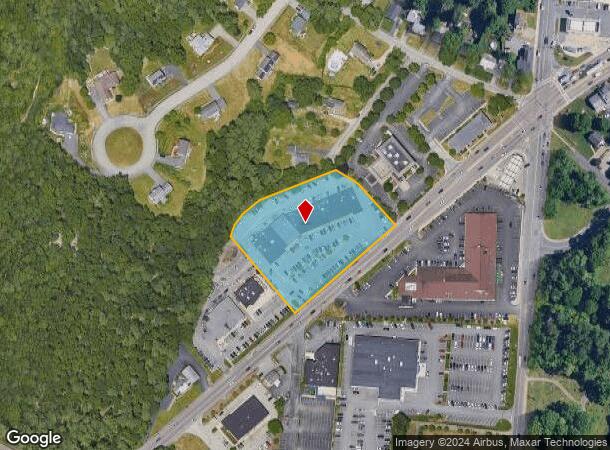  1285 Belmont St, Brockton, MA Parcel Map