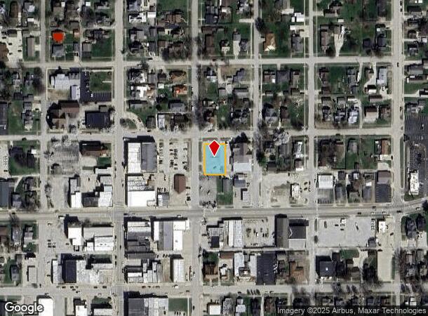  109 B St Ne, Linton, IN Parcel Map