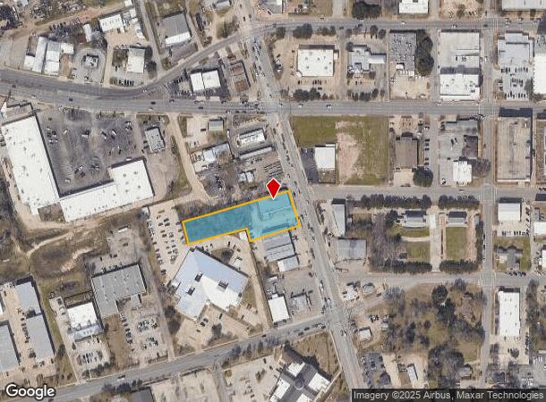225 N Frazier St, Conroe, TX Parcel Map