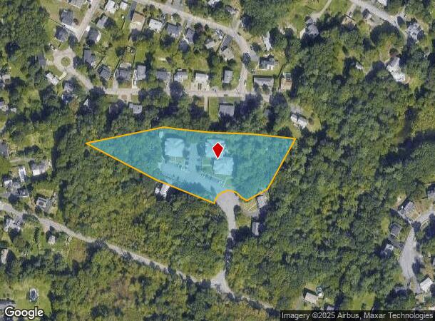 16 Bailey Ct, Canton, MA Parcel Map