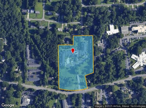  3895 Old Vineyard Rd, Winston Salem, NC Parcel Map