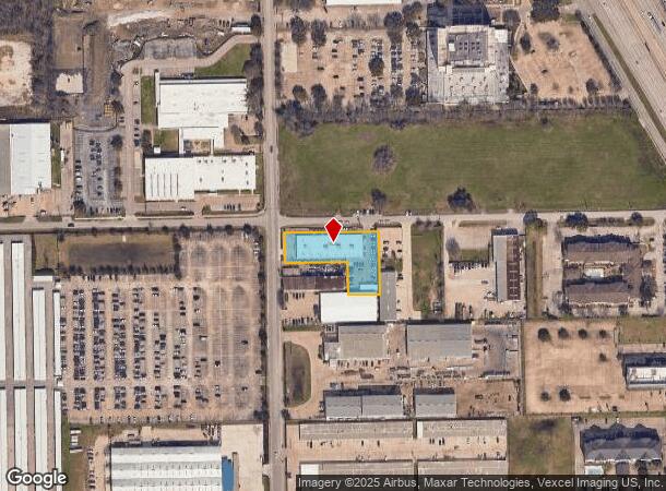  7803 Hansen Rd, Houston, TX Parcel Map