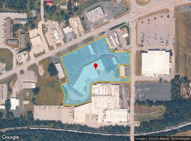  1715 W Jesse James Rd, Excelsior Springs, MO Parcel Map