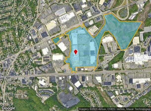  1 Worcester Rd, Framingham, MA Parcel Map