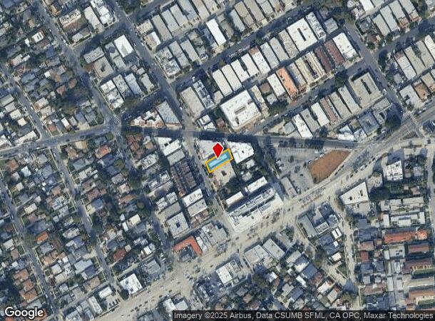  3970 Moore St, Los Angeles, CA Parcel Map