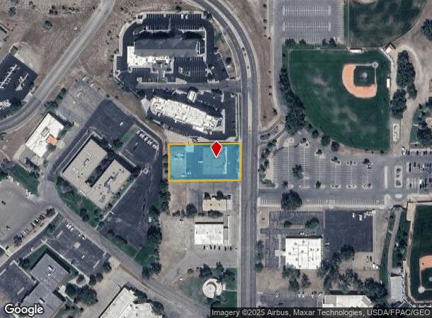 1030 N Poplar St, Casper, WY Parcel Map