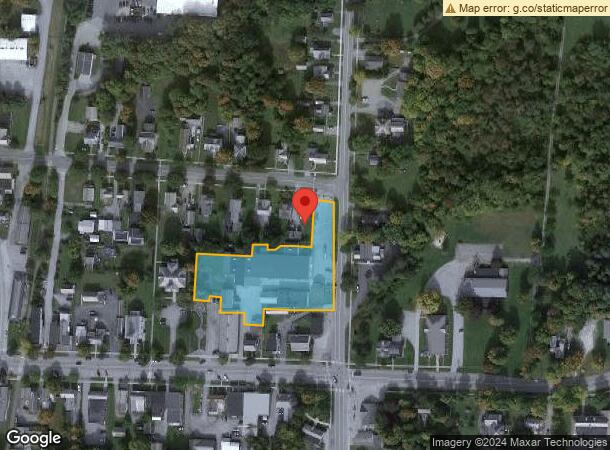  61 Beaman St, Poultney, VT Parcel Map