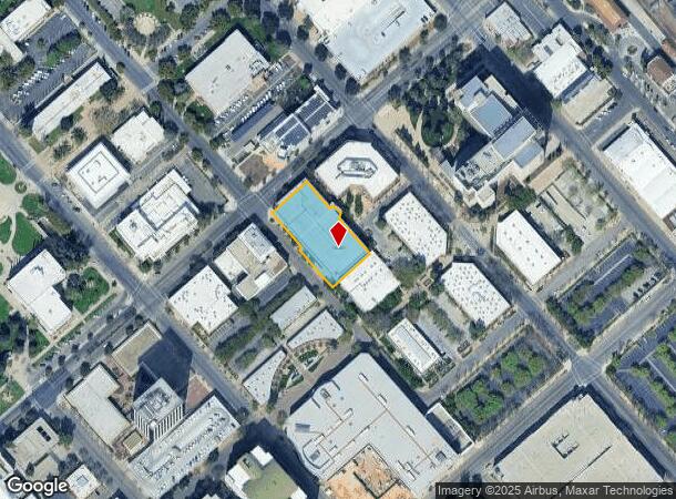  956 N St, Fresno, CA Parcel Map