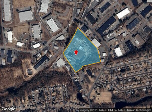  615 Parker St, Manchester, CT Parcel Map
