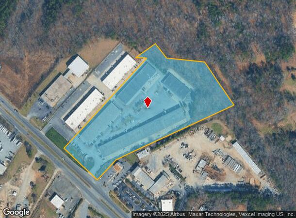 6132 Brookshire Blvd, Charlotte, NC Parcel Map