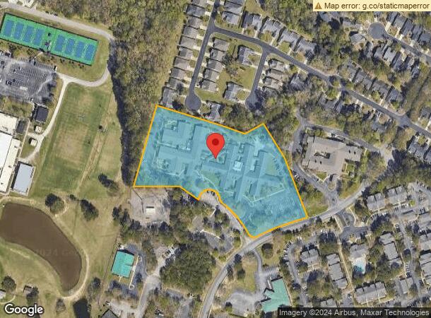  2600 Elms Plantation Blvd, North Charleston, SC Parcel Map