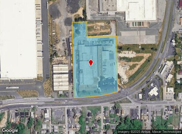  5301 N Sparrows Point Rd, Baltimore, MD Parcel Map