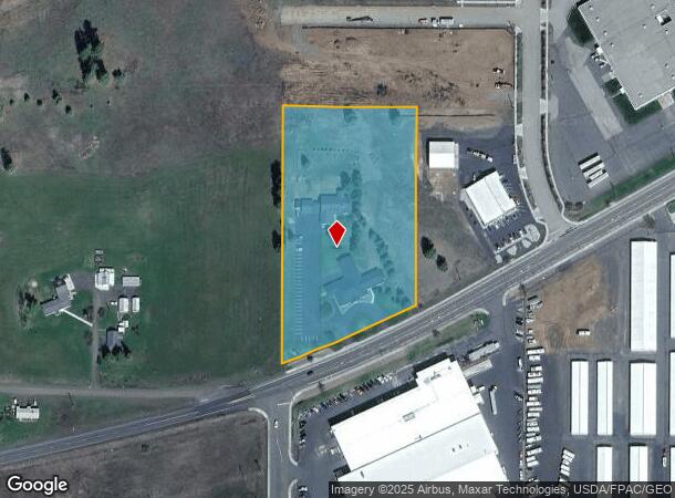  1632 W 1St St, Cheney, WA Parcel Map